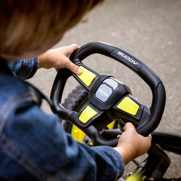 Педальная педаль BERG Go Kart Buddy Cross Желтая от 3 до 8 лет до 50 кг НОВАЯ МОДЕЛЬ