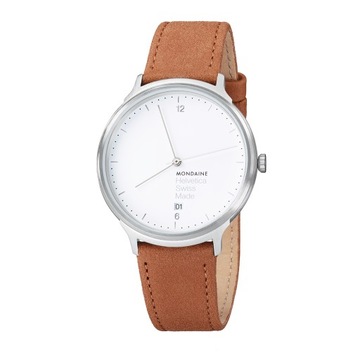 MONDAINE Helvetica MH1.L2210.LG ELEGANCKI ZEGAREK