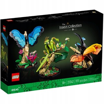 LEGO Ideas 21342 Kolekcja owadów USZKODZONE OPAKOWANIE