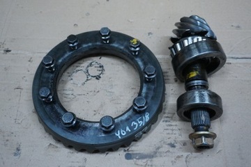 NISSAN PATROL NÁPRAVA DIFER ZADNÍ KOLO ÚTOK PŘELOŽENÍ 35/8 4,375 Y61 3,0 DI