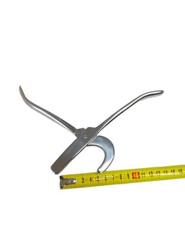 Щипцы для кастрации, изогнутые, 19 см.