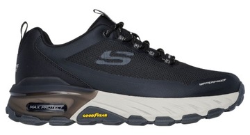 SKECHERS CZARNE MĘSKIE BUTY SPORTOWE MAX PROTECT FAST TRACK 43