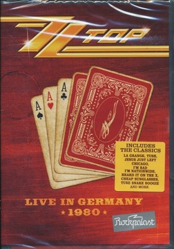 ZZ TOP - Live In Germany 1980 DVD