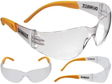 Okulary ochronne BHP bezbarwne PROTECTOR Dewalt DPG54-1D EU Unisex