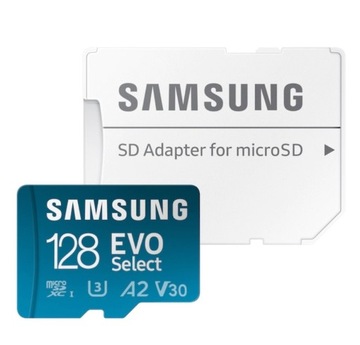 Karta microSD Samsung EVO Select microSDXC 128GB (MB-ME128KA/EU)