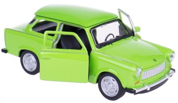 TRABANT 601 MODEL METALOWY WELLY 1:34/39 ZIELONY