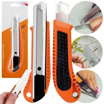 НОЖ ДЛЯ ОБОЕВ, сломанный, 18 мм, металл, выдвижной, складной, держатель для обоев для обивки