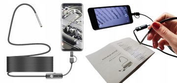 3,9-мм HD-КАМЕРА ANDROID USB-C ДЛЯ ПРОВЕРКИ ЭНДОСКОПА