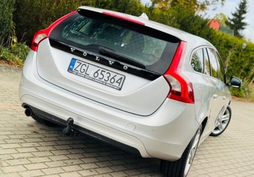 Volvo V60 I Kombi 1.6 DRIVe 115KM 2013 Volvo V60 LIFT Led Klimatronik Drewno Virtual Cockpit Navi Serwis Gwarancja, zdjęcie 9