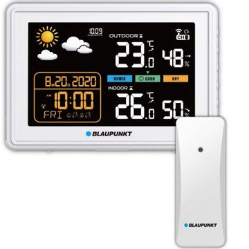 Stacja pogodowa BLAUPUNKT WS-30WH Higrometr Alert