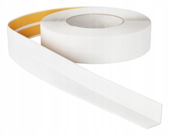 Listwa PRZYPODŁOGOWA PCV 50x20mm BIAŁA 20m Elastyczna Gumowa Cokołowa