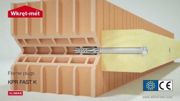 Дюбель рамный 12х100 КЛЮЧ + TX torx 25 шт.