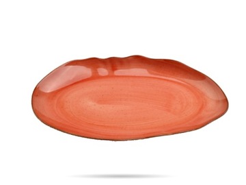 Półmisek Stone Age 38 x 21 cm Cegła LUBIANA