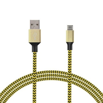 KABEL ŁADOWANIA I DANYCH USB MICRO USB 1M 68698