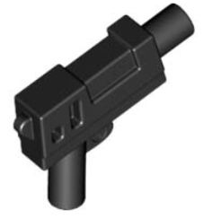 LEGO PISTOLET, KARABIN, BLASTER CZARNY NR 62885
