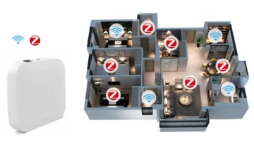 Zigbee 3.0 датчик температуры и влажности термометр ЖК-экран TUYA SMART