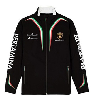 LAMBORGHINI Kurtka męska softshell czarna L