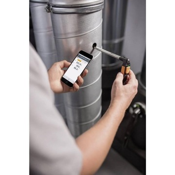 Testo 405i — термоанемометр, совместимый со смартфоном SmartSonda, 24 месяца