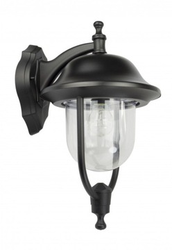Kinkiet ogrodowy klasyczny Lampa elewacyjna do LED z wytrzymałego metalu