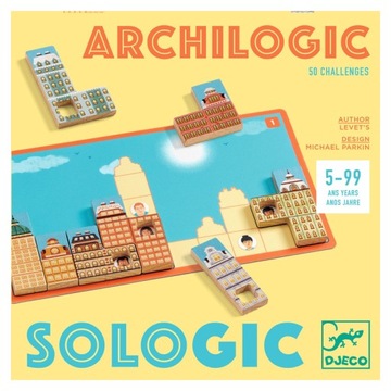 DJECO Gra logiczna ARCHILOGIC 50 zadań