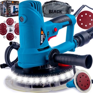 MOCNA SZLIFIERKA DO GIPSU GŁADZI 2200W PAPIER LED