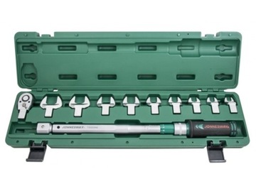 Klucz dynamometryczny 40-200Nm z zestawem końcówek