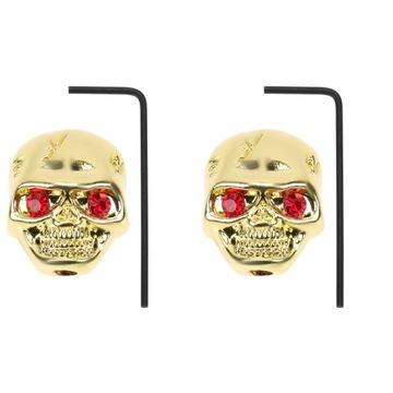Gałki do gitary basowej Skeleton Gold
