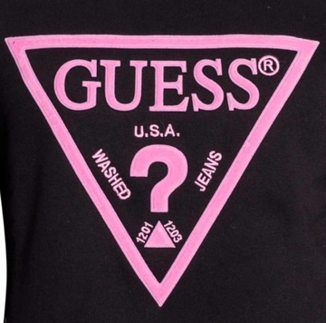 GUESS Bluza Damska Roxi Czarna M