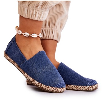 KLASYCZNE ESPADRYLE BIG STAR JJ274902 NIEBIESKI 37