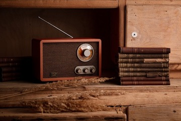 Стильное деревянное ретро-радио Adler Bluetooth FM