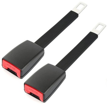 2x ZAPINKA PRZEDŁUŻKA PASA ZAŚLEPKA ADAPTER WTYK ALLKOB 25cm