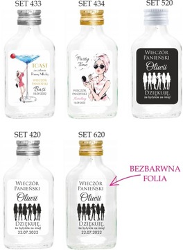 БУТЫЛКА 100мл Девичник Мальчишник Восемьсот