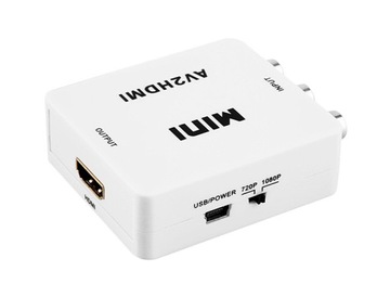 Адаптер преобразователя сигналов AV RCA CINCH в HDMI
