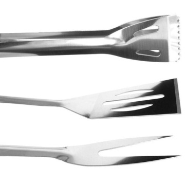 НАБОР СТАЛЬНЫХ ПРИБОРОВ ДЛЯ БАРБЕКЮ