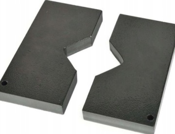 ПРИЗМЫ С ВЫРЕЗАМИ ДЛЯ ПРЕССОВ 12Т 20Т 30Т ПРОЧНАЯ ТОЛЩИНА