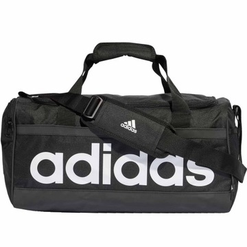 ADIDAS LINEAR DUFFEL S HT4742 TORBA SPORTOWA TRENINGOWA CZARNA SMALL MAŁA