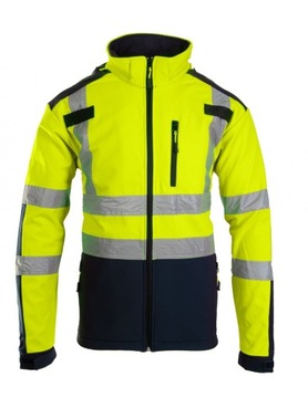 Рабочая куртка SOFTSHELL FLASH REFLECTIVE Hi-VIS