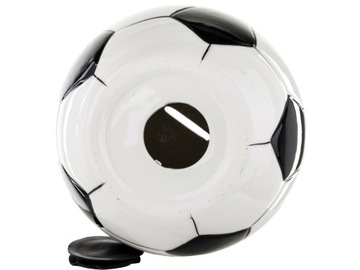 Большой мяч Копилка 13,5 х 13,5 см. Статуэтка ФУТБОЛ - В ПОДАРОК