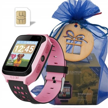 Zegarek GPS: CALMEAN GO Kids Watch Latarka Aparat