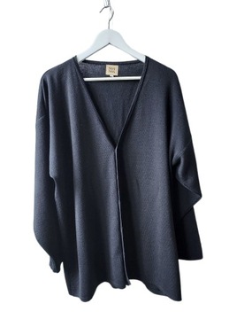 NOA NOA oversizowy sweter 50% wełna 2XL 3XL 4XL