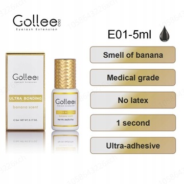 Gollee 5ml Eyelash Extension Glue 0.5 Second