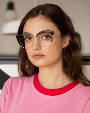 ПРОЗРАЧНЫЕ ОЧКИ ЖЕНСКИЕ CAT GLAM.