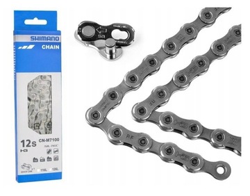 Łańcuch Shimano SLX M7100 12s 126L spinka BOX