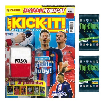 Just Kick It nr 4 Panini Opaska Reprezentacji Polski 2 saszetki Top Class
