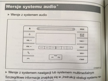 AURIS II FL 2015-2018 полное руководство пользователя на польском языке, 660 страниц.