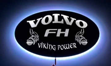 Зеркало со светодиодной подсветкой RGB VOLVO TIR