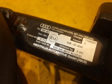 AUDI A4 B9 KOMBI ZAŘÍZENÍ(HÁK) TÁŽNÝ MODUL 4M0907383D