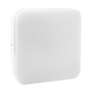 Plafon natynkowy, IP44, 18 W, 1200 lm, 4000 K, kwadratowy, biały