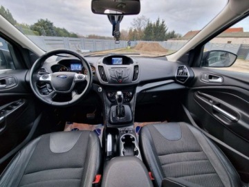 Ford Kuga II SUV 2.0 Duratorq TDCi 163KM 2014 Ford Kuga 2.0 163Ps Automat Navi Skora Alu Piekny Gwarancja 2.0 Diesel, zdjęcie 22