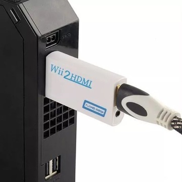 АДАПТЕР АДАПТЕР-ПРЕОБРАЗОВАТЕЛЬ NINTENDO Wii В HDMI 1080p FULL HD